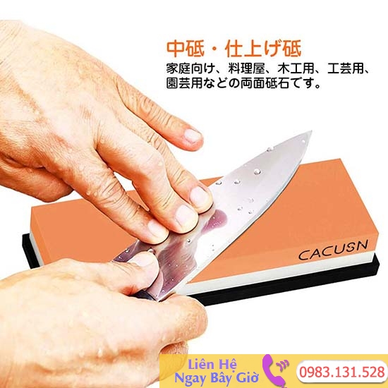 Cách mài đơn giản, mài dao siêu sắc